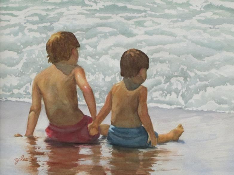 783x587 Two Brothers Painting Painting From Nature Is Not Copying - Two Brothers Painting