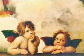 272x180 The Art History Articles - Two Cherubs Painting