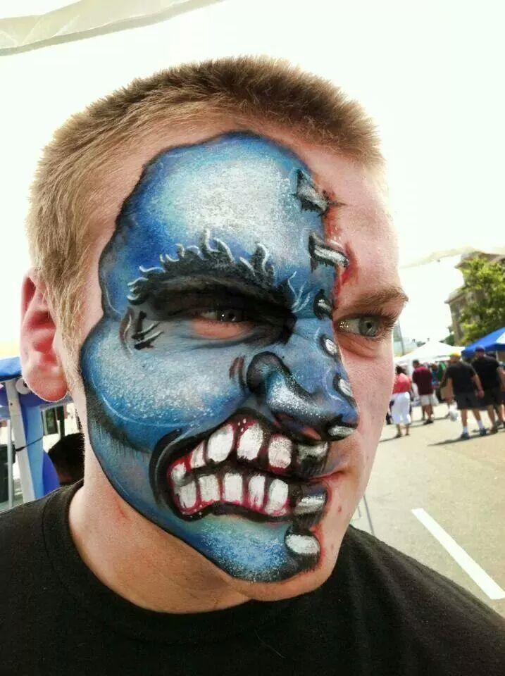 717x960 Face Painting With A Face Painting Mom Columbus, Oh (614) 636 3223 - Two Face Painting