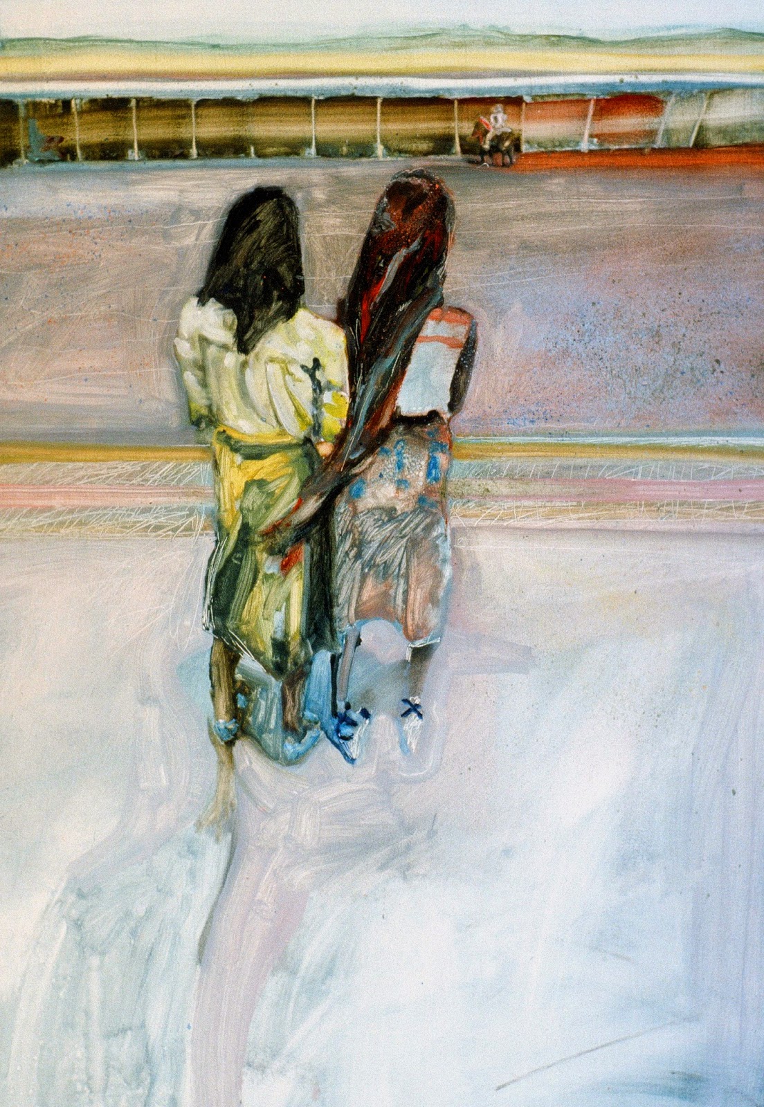 1104x1600 Holly Roberts One Painting - Two Friends Painting