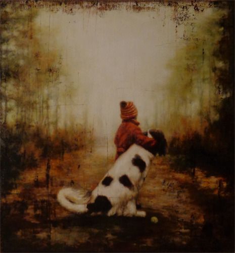 465x500 Two Roads Diverged In A Yellow Wood By Jill Mcvarish Art - Two Roads Diverged In A Yellow Wood Painting