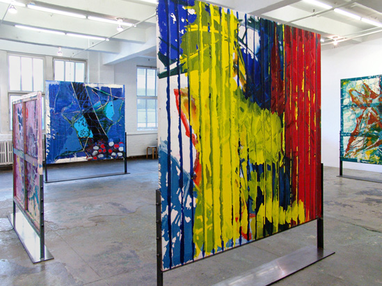 549x412 Joanne Mattera Art Blog October 2015 - Two Sided Painting