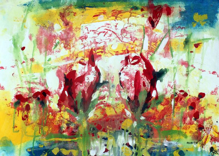 770x550 Saatchi Art Two Worlds Painting By Andres Buzzio - Two Worlds Painting