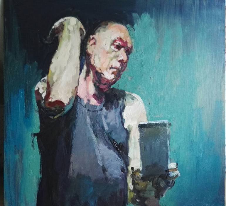 770x703 Saatchi Art Elbow Painting By Phil Tyler - Tyler Painting