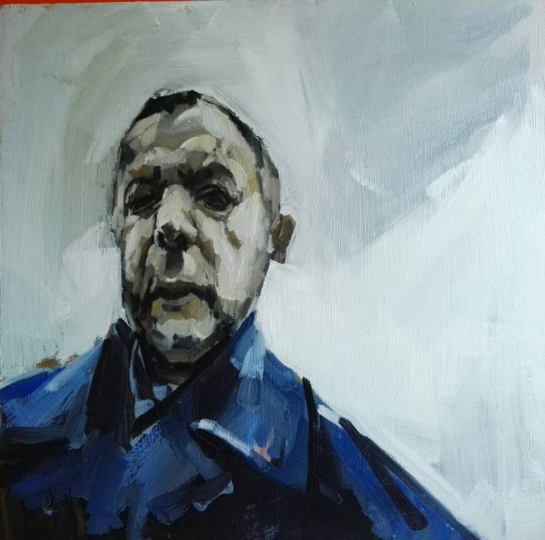 770x764 Saatchi Art Self Painting By Phil Tyler - Tyler Painting