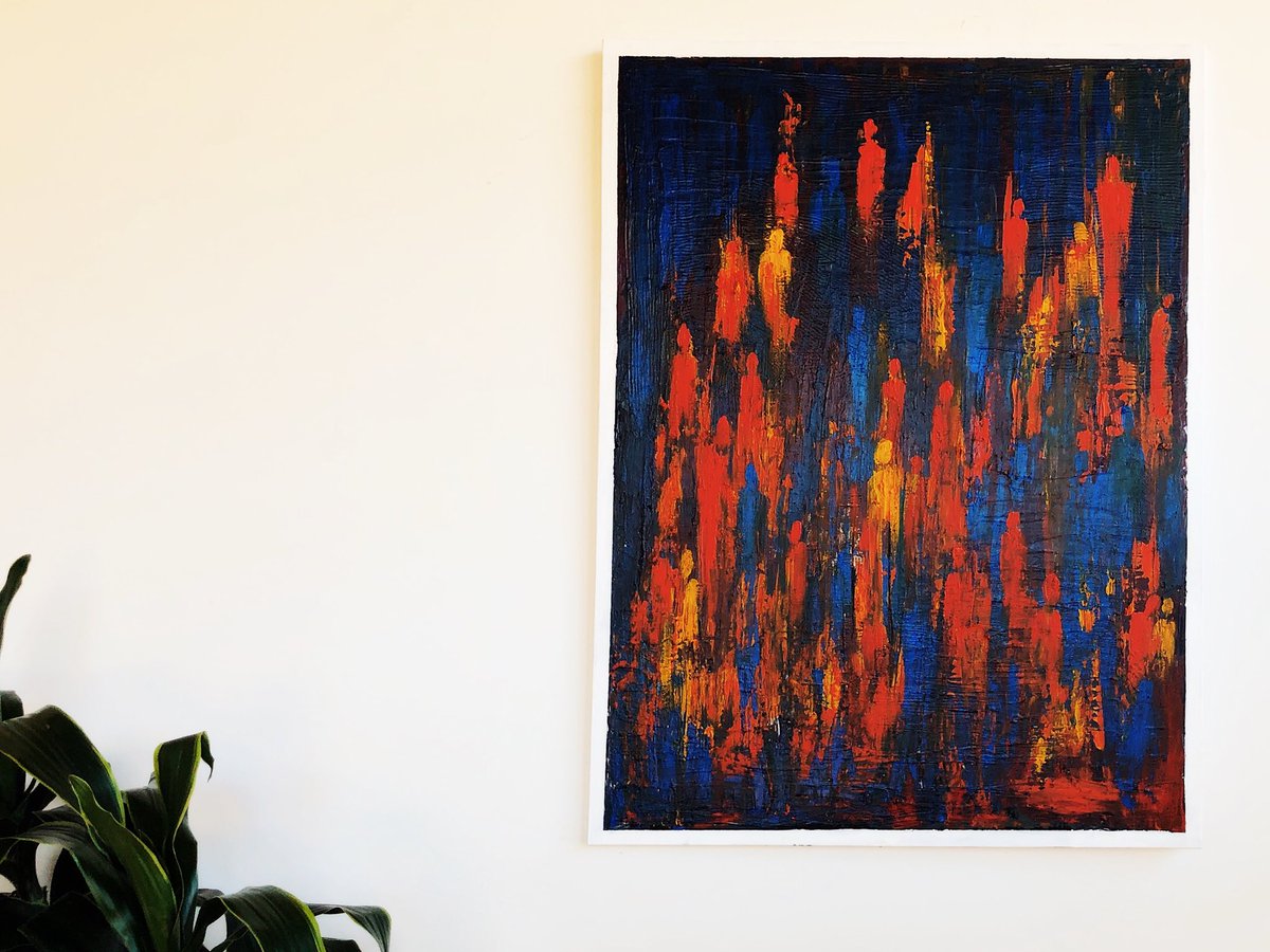 1200x900 Tyler Henry On Twitter New Painting! Acrylic On Wood - Tyler Painting