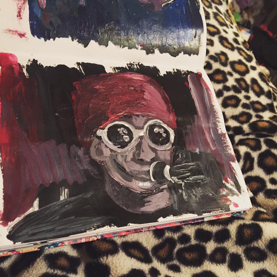 894x894 Tyler Joseph Painting By Ugh0 - Tyler Painting