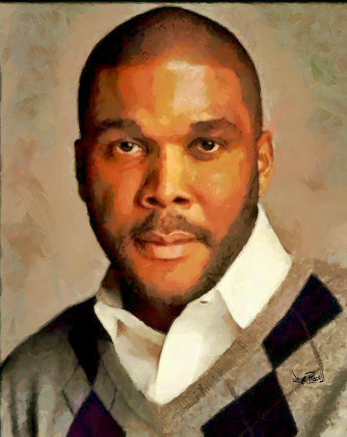 715x900 Tyler Painting By Wayne Pascall - Tyler Painting