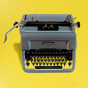 300x300 Typewriter Paintings Fine Art America - Typewriter Painting