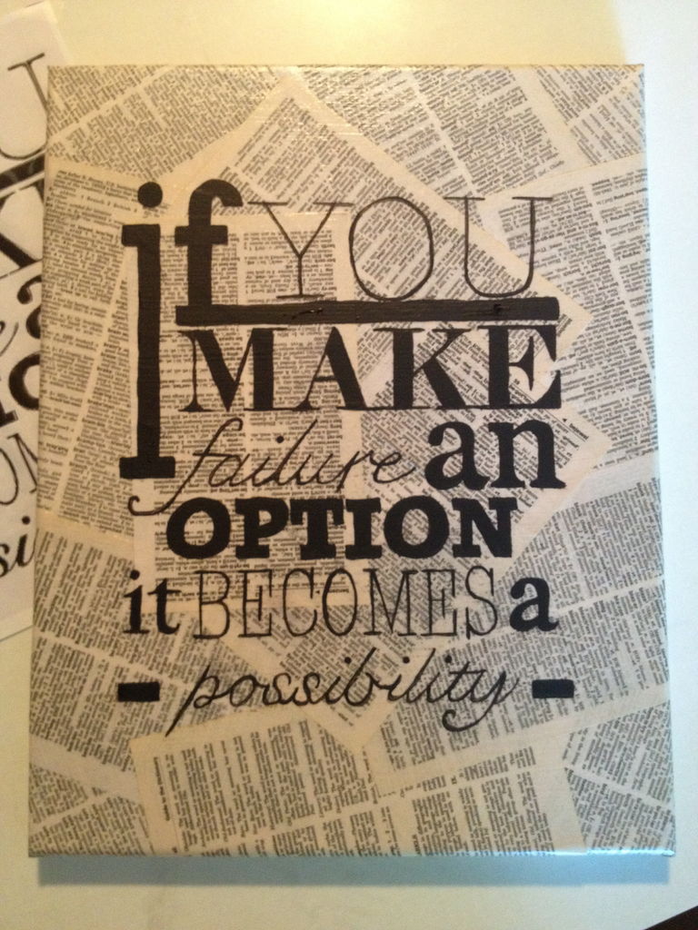 768x1024 Painted Typography 5 Steps (With Pictures) - Typography Painting