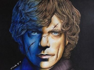 400x300 Tyrion Lannister Game Of Thrones Original Drawing. Fan Art A4 - Tyrion Lannister Painting