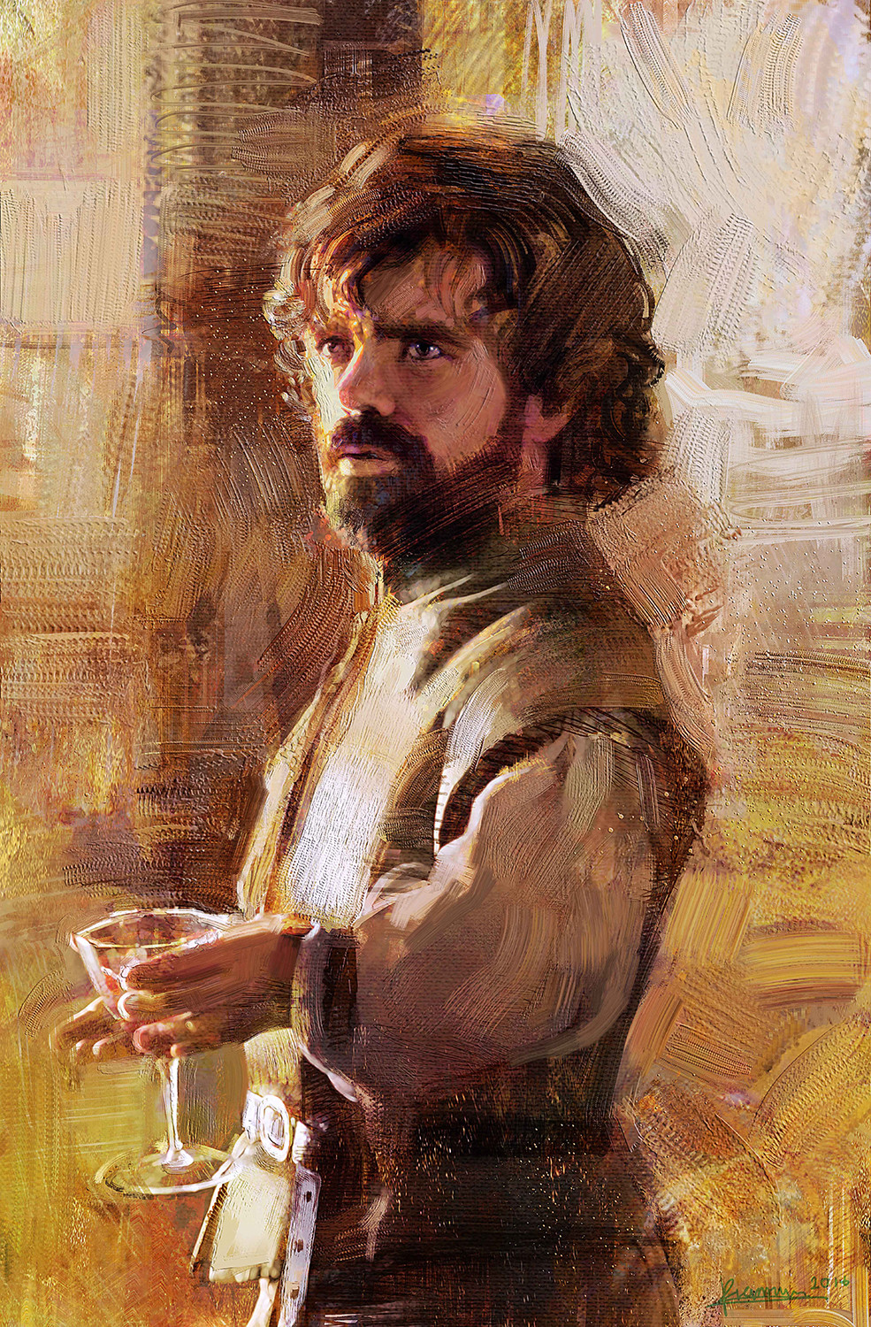 985x1500 Artstation - Tyrion Lannister Painting