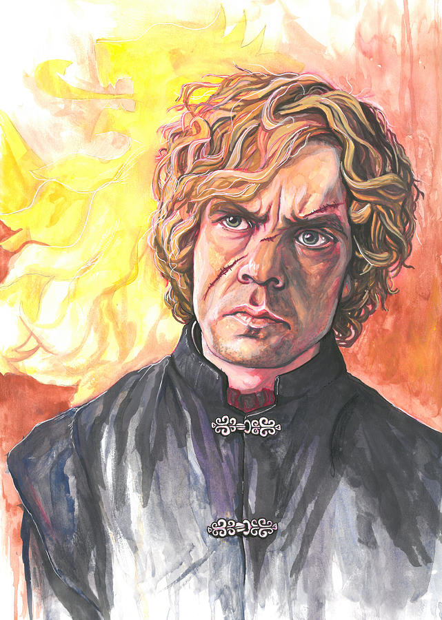 641x900 Tyrion Lannister Painting By Tyler Auman - Tyrion Lannister Painting
