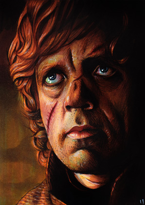 298x419 Game Of Thrones - Tyrion Lannister Painting