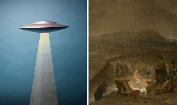 590x350 Does - Ufo Painting