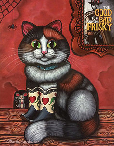 236x300 Ugly Cat Paintings Fine Art America - Ugly Cat Painting