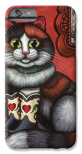 321x600 Ugly Cat Iphone 6 Plus Cases Fine Art America - Ugly Cat Painting