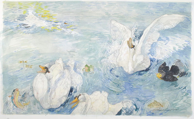 800x491 The Ugly Duckling (1999) - Ugly Duckling Painting