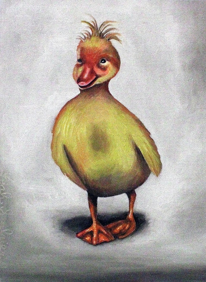 660x900 The Ugly Duckling Painting By Leah Saulnier The Painting Maniac - Ugly Duckling Painting