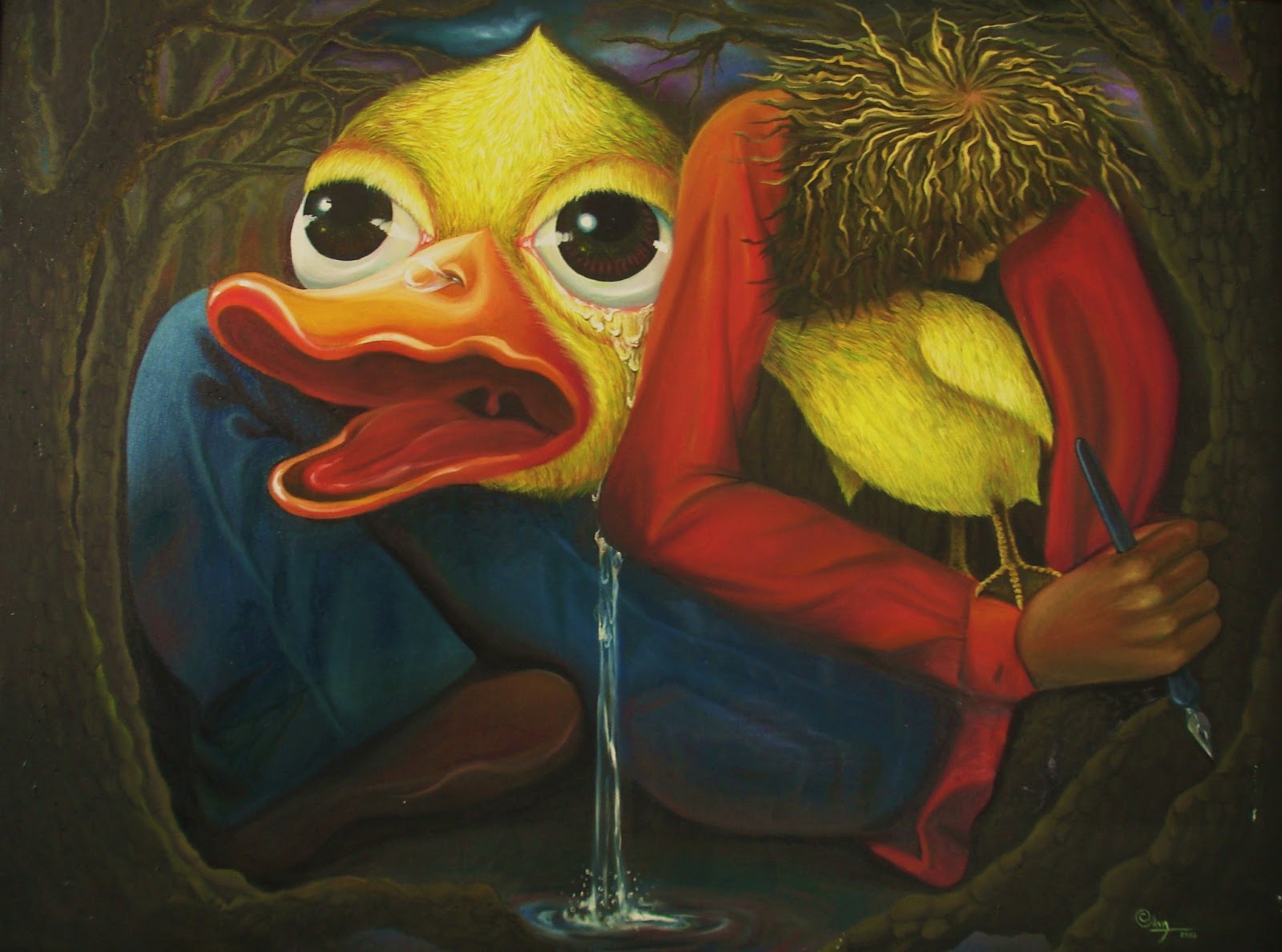 1600x1189 The Art Of Me Ugly Duckling Painting - Ugly Duckling Painting