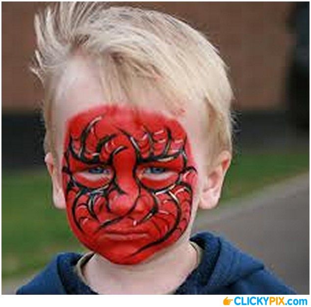 Ugly Face Painting at PaintingValley.com | Explore collection of Ugly ...