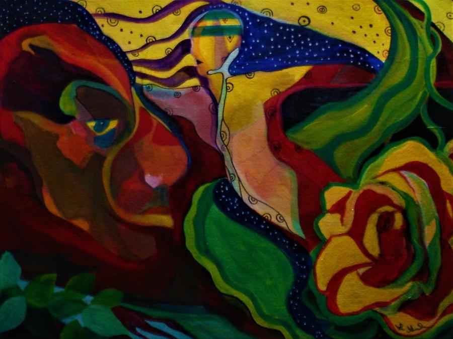 900x675 Leaving Mr. Ugly Painting By Carolyn Legrand - Ugly Painting