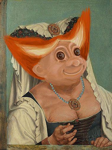 378x504 The Ugly Dutchess - Ugly Painting