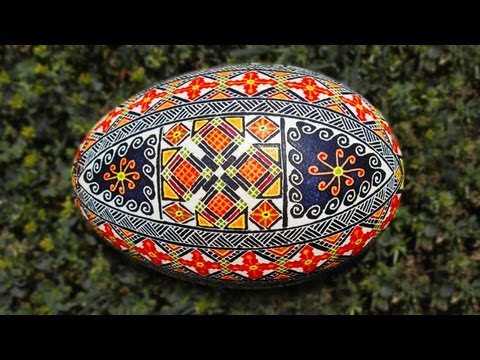 480x360 Learn How To Dye Amp Color Easter Eggs - Ukrainian Egg Painting