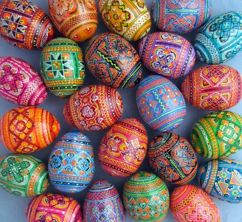 800x733 First Grade - Ukrainian Egg Painting