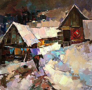 300x294 Ukrainian Landscape Paintings Fine Art America - Ukrainian Painting