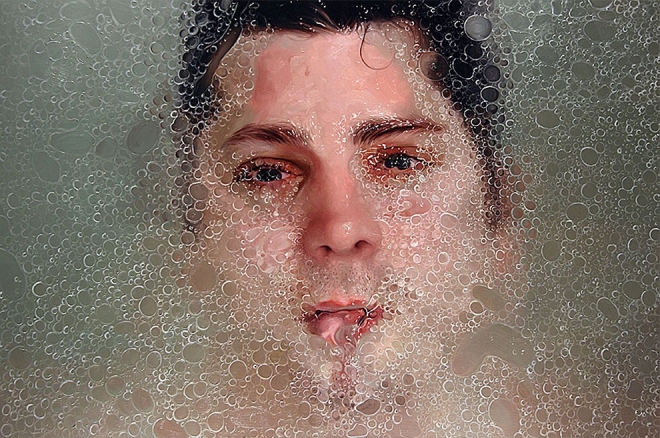 660x438 These Ultra Realistic Paintings Of People Bathing Are Stunning - Ultra Realistic Painting