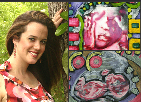 466x336 Ultrasound Paintings By Heather Tapia - Ultrasound Painting