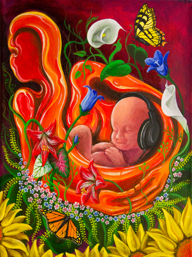 675x900 Ultrasound - Ultrasound Painting