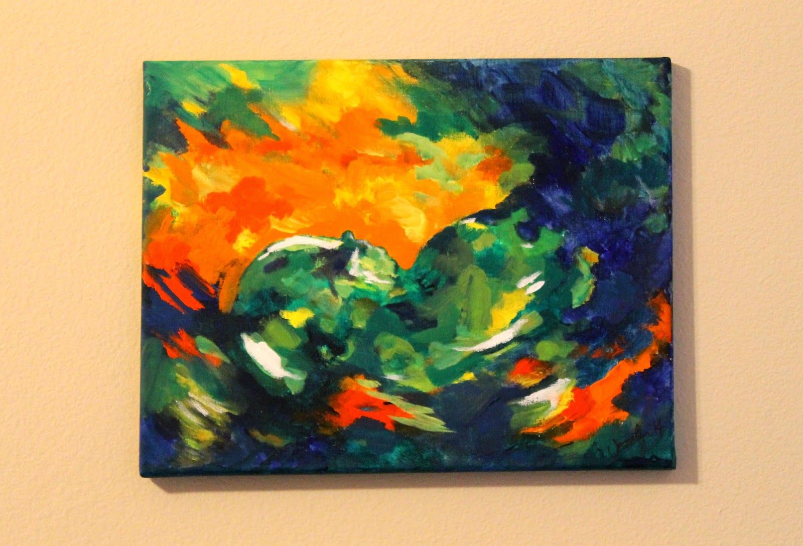 1600x1088 Ultrasound Painting! Such An Amazing Idea That Makes A Great Gift - Ultrasound Painting