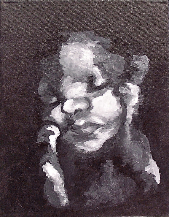 570x731 Items Similar To 8x10 Custom 3d Ultrasound Painting On Etsy - Ultrasound Painting