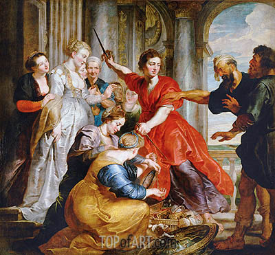 400x371 Achilles Discovered By Ulysses And Diomedes Rubens Painting - Ulysses Painting