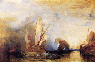 400x261 Ulysses Deriding Polyphemus William Turner Painting - Ulysses Painting