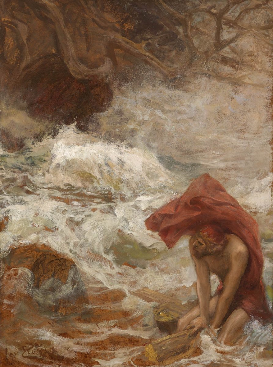 893x1200 Jan Styka (1858 1925) - Ulysses Painting