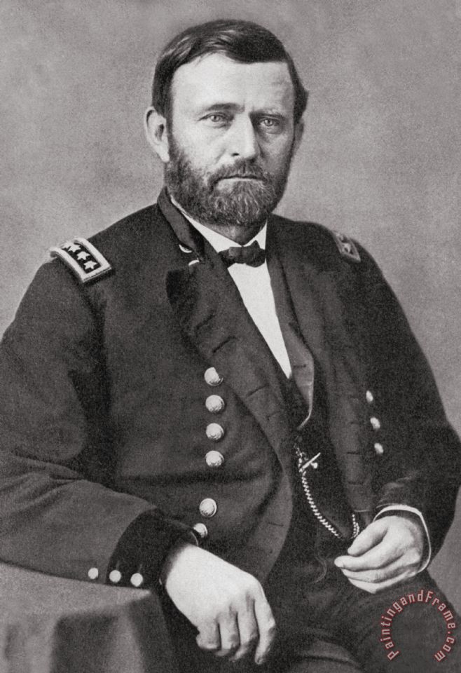 658x960 American School Ulysses S Grant Painting - Ulysses S Grant Painting