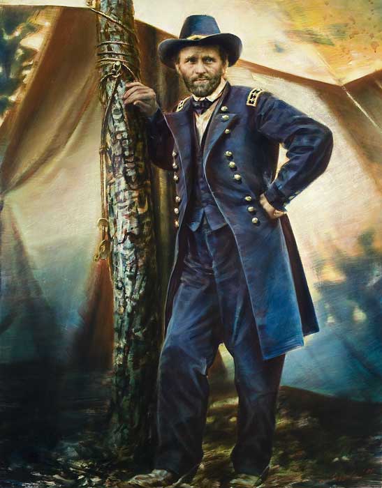 547x700 Ulysses S. Grant - Ulysses S Grant Painting
