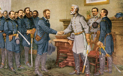 520x321 Ulysses S. Grant Vs Robert E. Lee On Slavery Owlcation - Ulysses S Grant Painting
