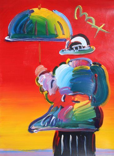 366x500 Umbrella Man Null - Umbrella Man Painting