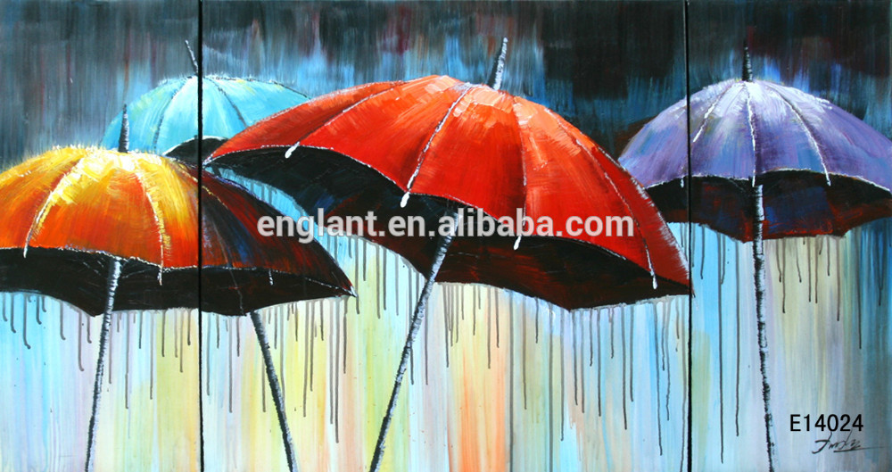 1000x529 Modern Art Corridor Decoration Umbrella Paintings - Umbrella Painting