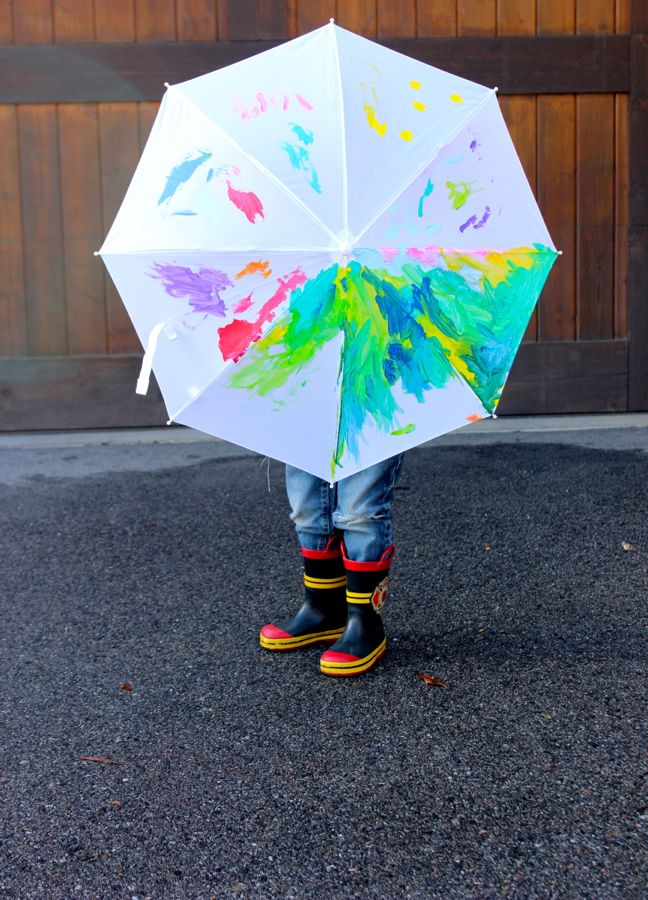 648x900 Birthday Party Activity Diy Painted Umbrellas - Umbrella Painting