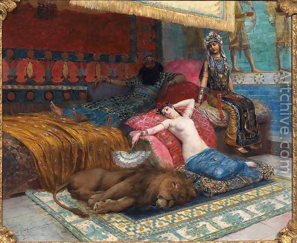 600x492 Image Result For Una The Lion Art Lions - Una And The Lion Painting