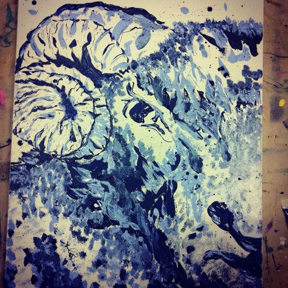 570x570 Unc Tarheels Signed Print - Unc Painting