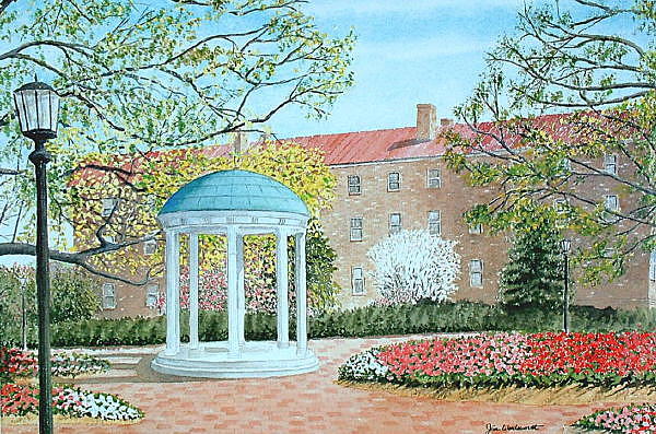 600x397 Unc Chapel Hill Paintings Fine Art America - Unc Painting