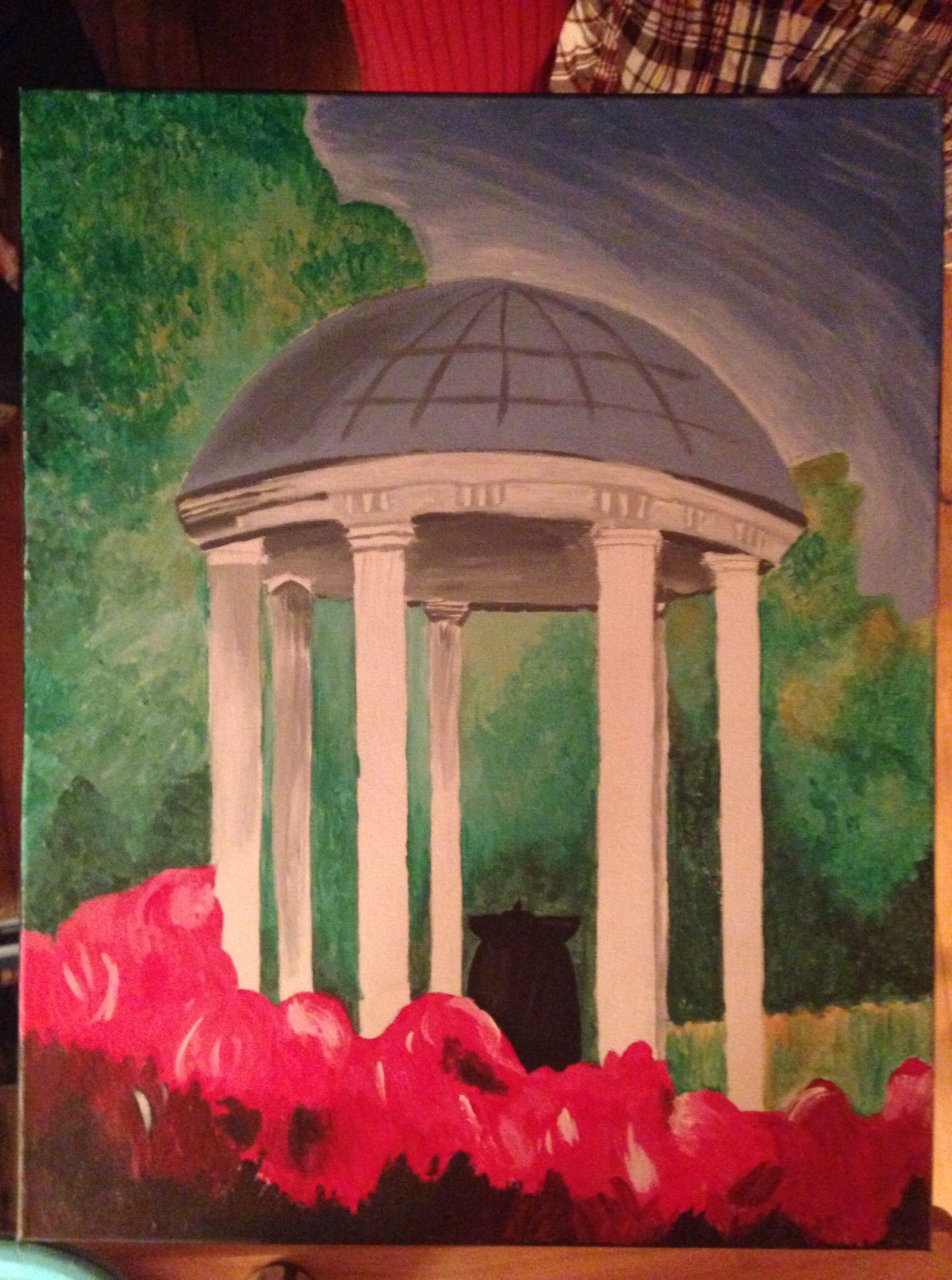 1534x2062 My Recreation Of The Old Well Painting My Own Creations - Unc Painting