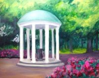 200x157 North Carolina Red Canvas Wall Art Paint Art, Wall - Unc Painting