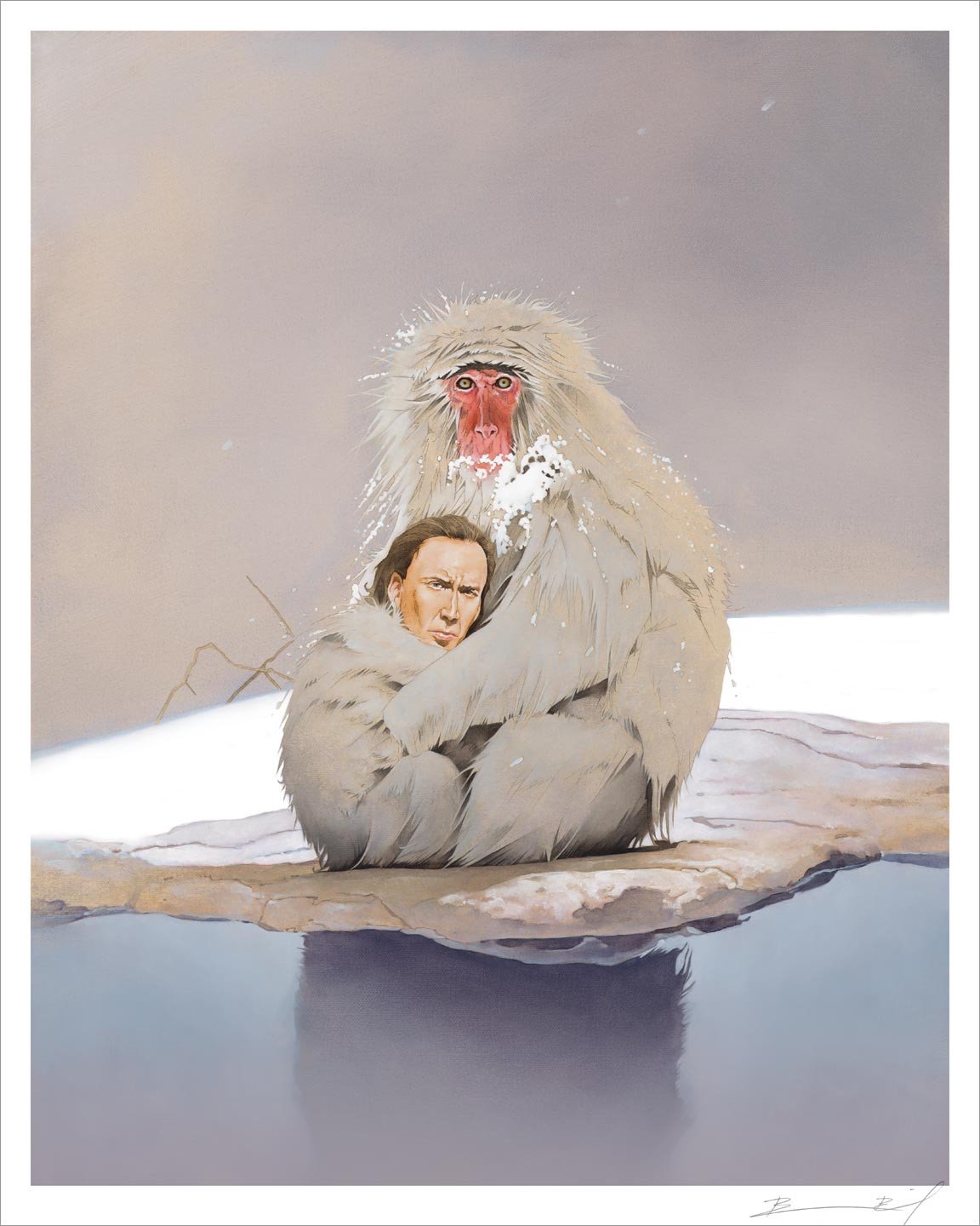 1152x1440 Uncanny Signed Print Brandon Bird - Uncanny Painting